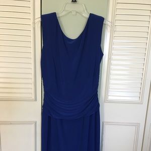 Nine West royal blue tufted dress
